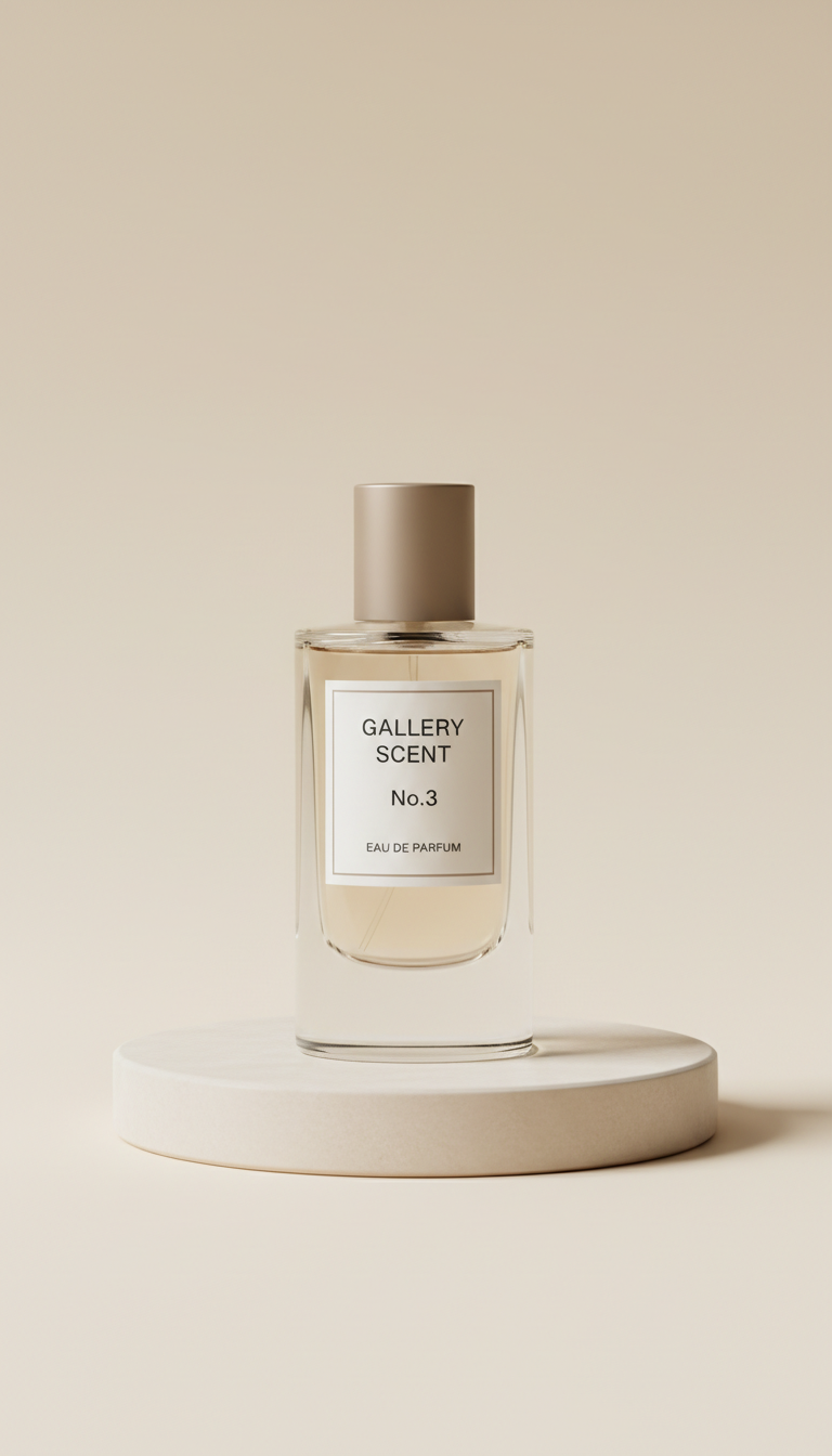 Eau de parfum with iris suede